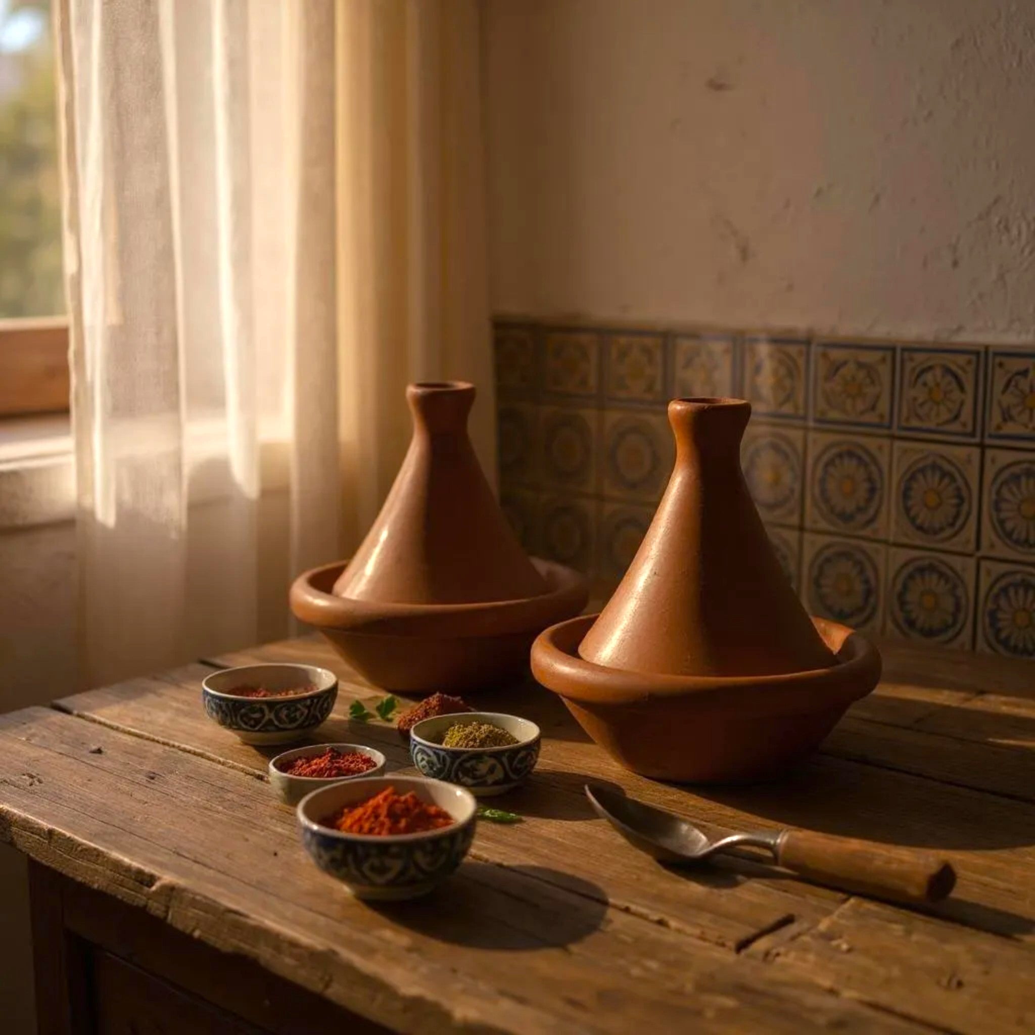 Terracotta Mini Tagine (Set of 4)