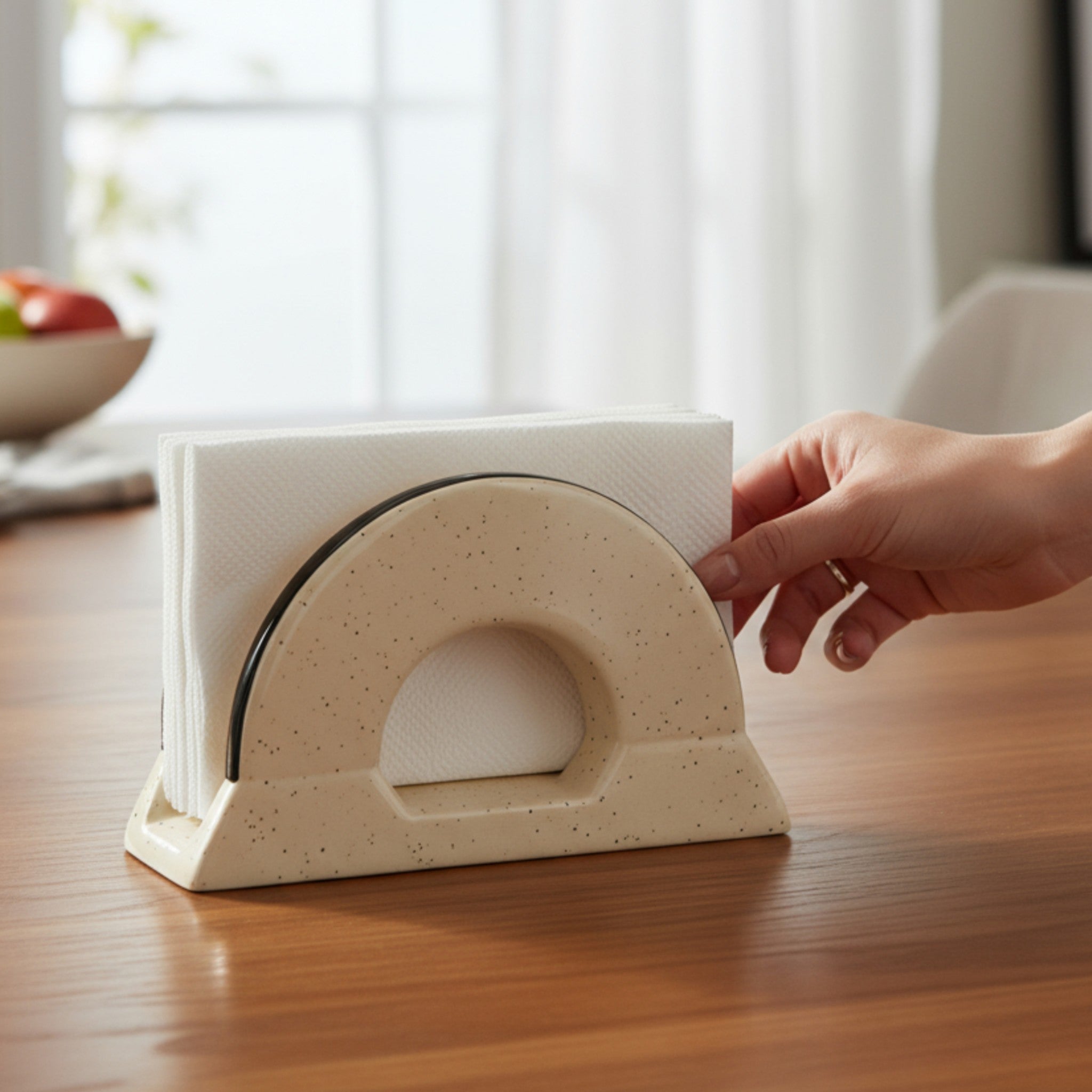 Monochrome Harmony Tissue Holder