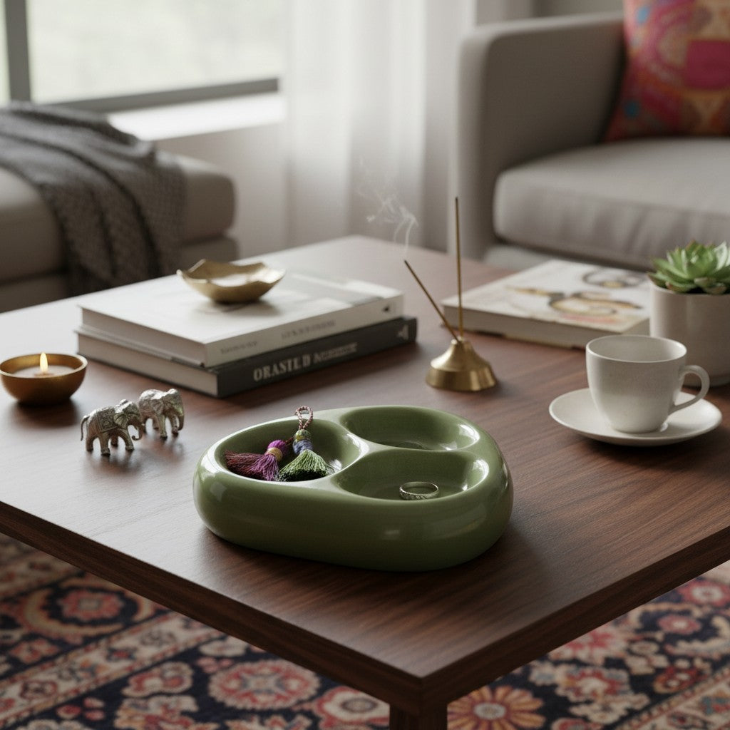 Sage Stone Trinket Tray