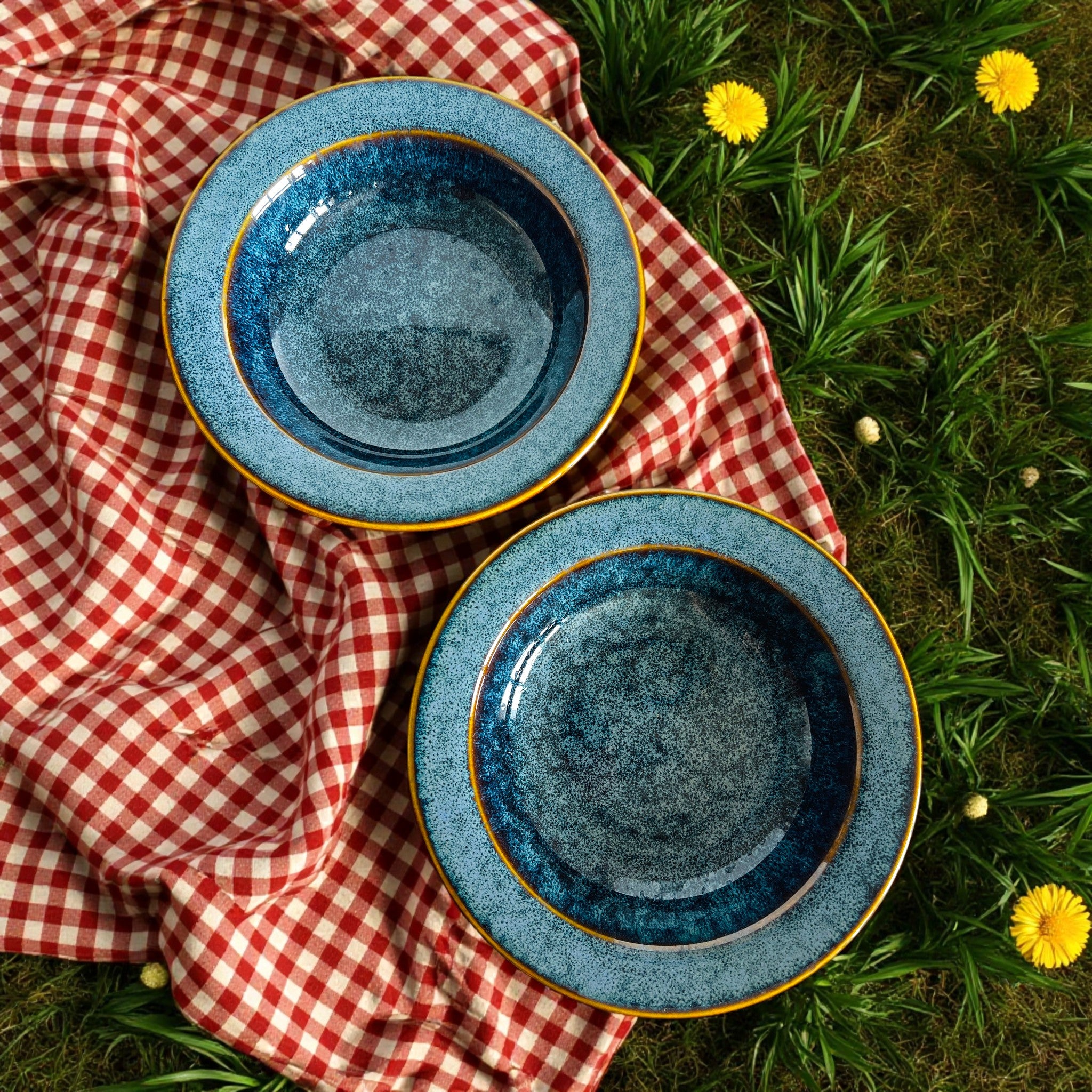 Starry Night Noodle Plate (Set of 2)
