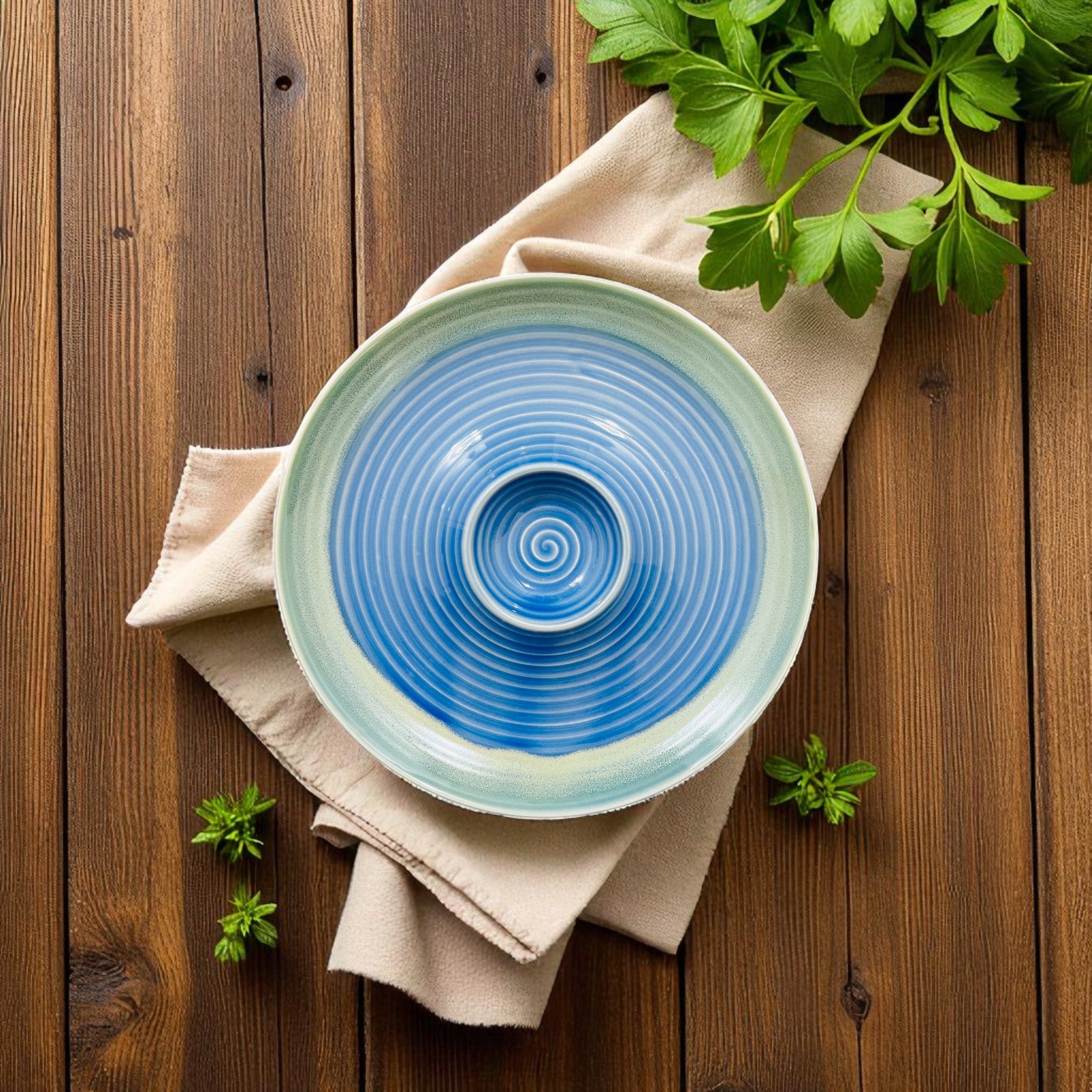 Ocean Breeze Chip and Dip Platter