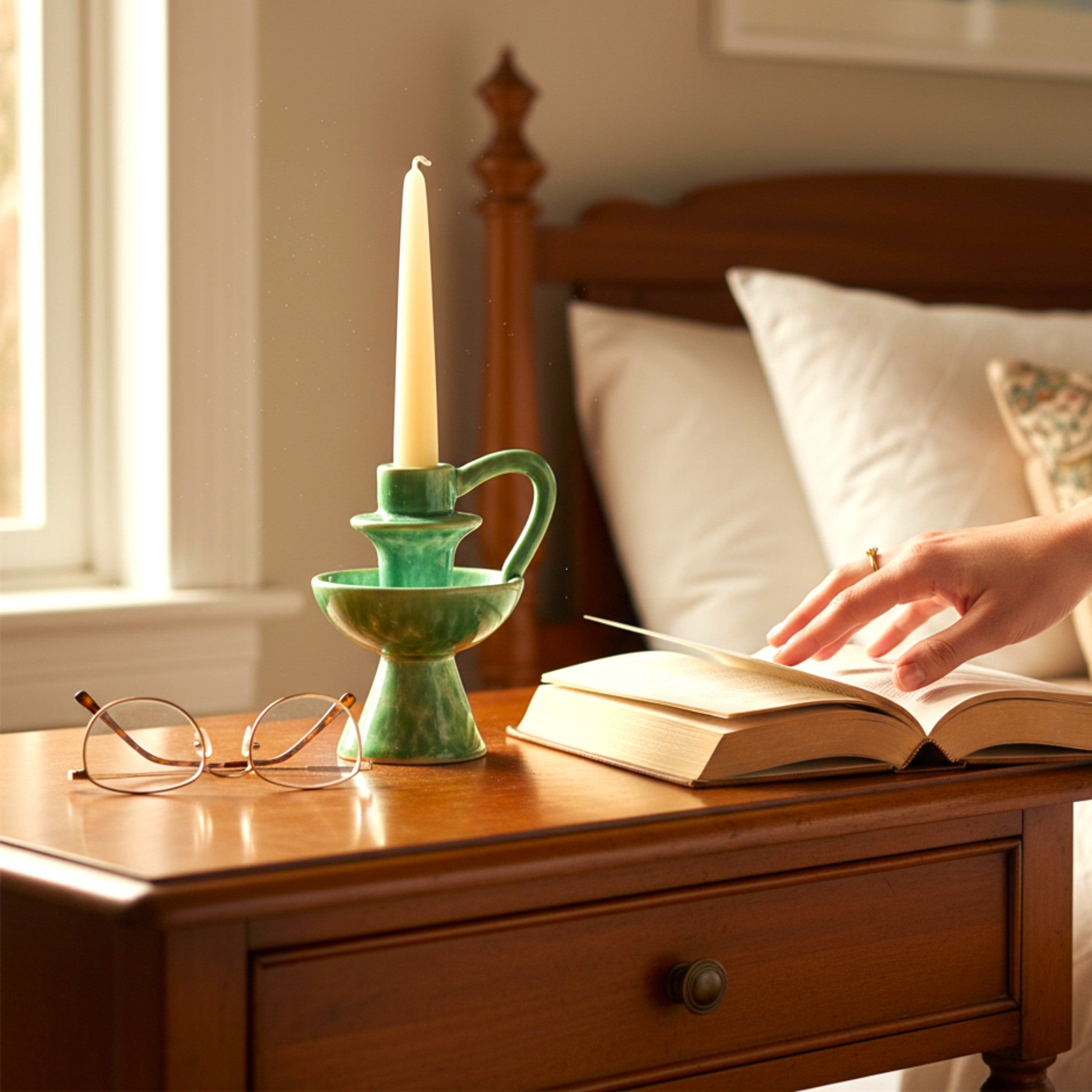 Vintage Verd Leaf Light